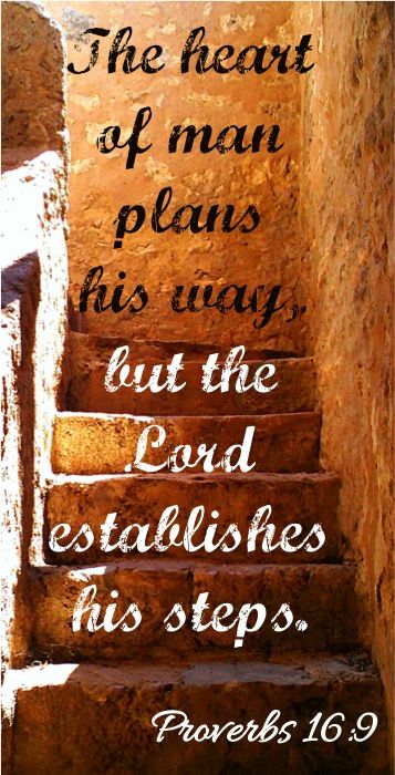 Proverbs 16-9 _ O Lord my God, I humbly come…